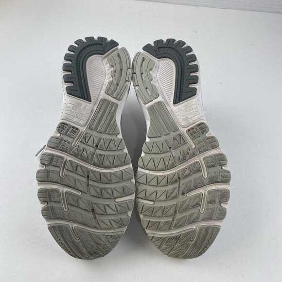 Brooks Womens Adrenaline GTS 20 1202961B153 White Running Shoes Size 10.5 Wide - Picture 7 of 16